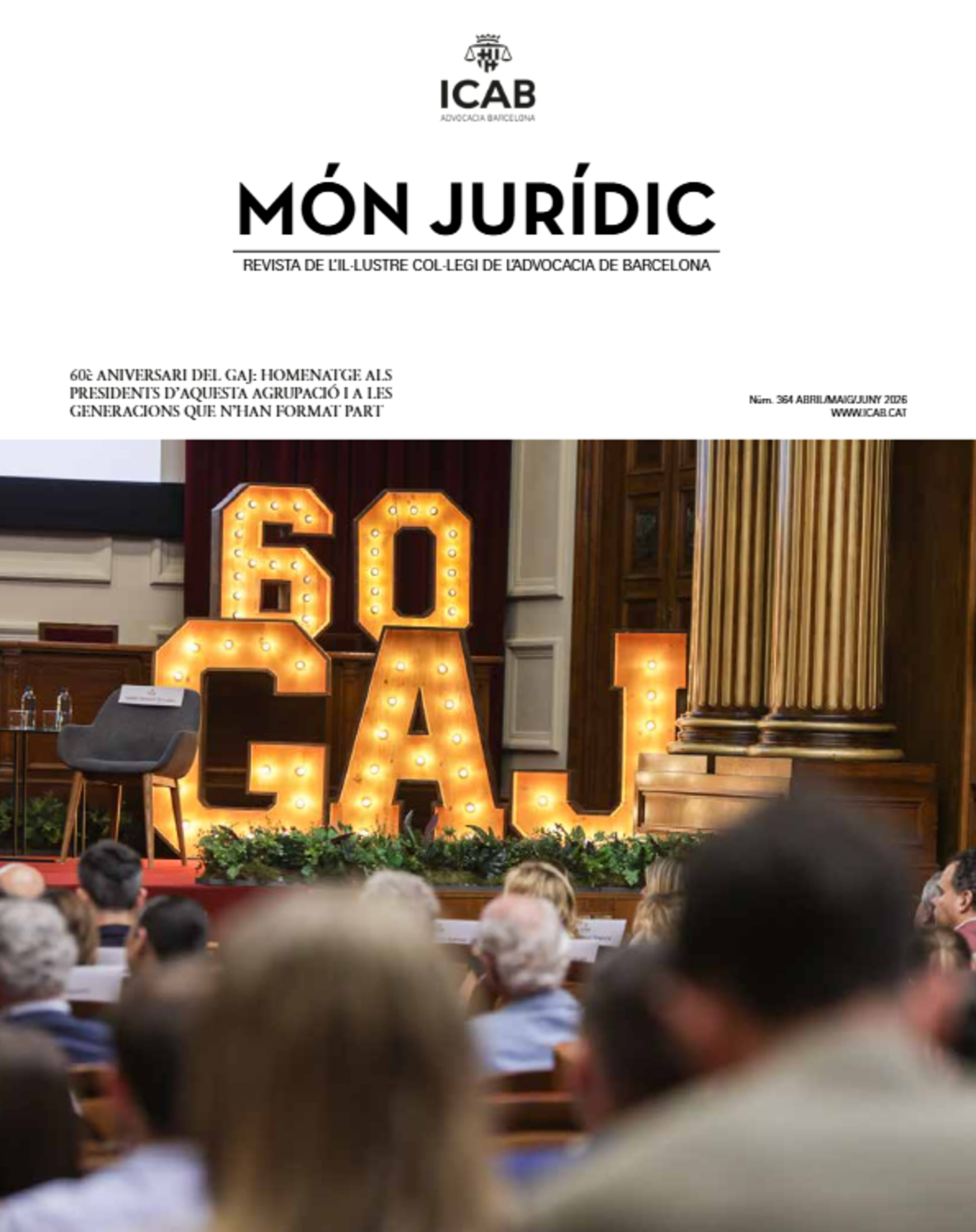 Revista Món Jurídic ICAB Mon Juridic 363